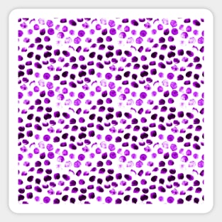 Purple dots Sticker